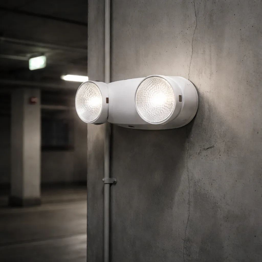 Luz de emergencia 24 LEDs cumple Indeci hasta 2 horas autonomia S210